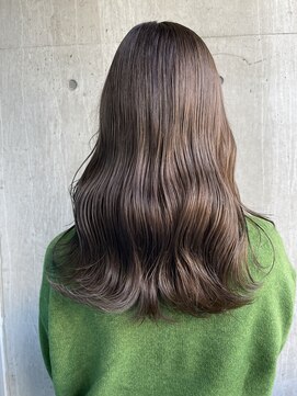 ニコフクオカヘアーメイク(NIKO Fukuoka Hair Make) 【NIKO】福岡天神/シークレットハイライト/透明感くすみベージュ