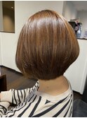 なめらかひし形ボブ
