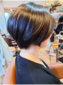 20代30代40代髪質改善トリートメント艶感ショートボブ透明感