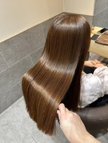 ビスコヘアー(BISCO hair)&nbsp;髪質改善縮毛矯正×ブラウンカラー