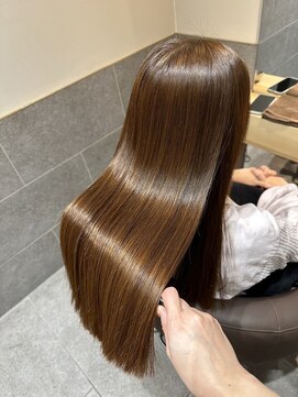 ビスコヘアー(BISCO hair) 髪質改善縮毛矯正×ブラウンカラー