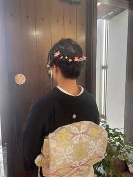 ビーヘア(be hair) 【結婚式着付】留袖