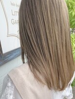 リトルガーデン(Little Garden)&nbsp;ハイトーン×ベージュ/大人可愛い愛されストレート◇20代30代