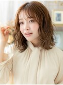 くせ毛風ウェットヘアゆるふわハイライトa戸頭20代30代40代