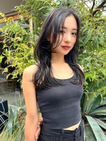 レニーバイエース(LANY by ACE) 【LANY横浜】オリーブグレージュ×ロングレイヤースタイル