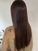 2195ヘアー 世田谷代田(2195hair)&nbsp;地毛風カラー/地毛風ストレート/黒髪ロング/縮毛矯正/髪質改善