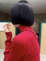 エム(M) モードヘア/かっこいいボブ/お洒落ボブ/大阪ボブカット
