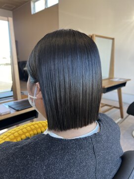 ワッペン(wappen) ＊耳掛け艶髪タッセルボブ＊