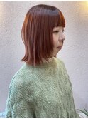 レイヤーボブ/顔周りレイヤー/ボブ