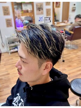 ヘアスタジオ ロメオ(hair studio Romeo) モテアップバングショート