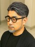 【2回目以降】カット+ハイライト(白髪ぼかし)+シェービング　22200　[柏]