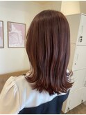 ◎韓国ヘアー顔周りレイヤーおくれミディアム毛前髪名古屋/名駅