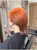 マッシュショートおしゃれ女子ウルフヘア外ハネボブレイヤーボブ