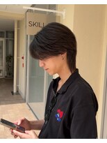 スキルアイマ(SKILL ima)&nbsp;センターパート/ニュアンスパーマ