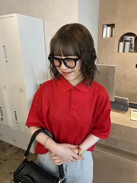 ユッカ 梅田(YUCCA) 【 YUCCA 】大人可愛い20代30代40代/ボブパーマ/ベージュ