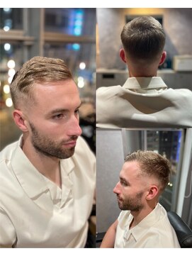 メグロバーバーショップロッポンギ 目黒六(MEGURO BARBER SHOP 6PPONGI) フェードスタイル