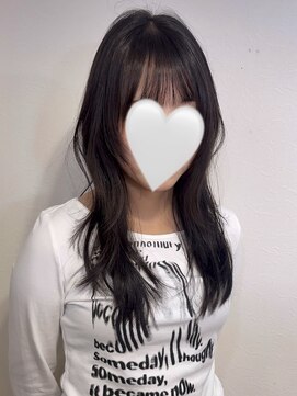 カミケン 黒岩店 kamiken・ 大人可愛いミディアムレイヤーカット【カミケン黒岩店/福島】