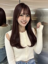 ルームバイシー 新宿(Loom. by Sea) *シンプルワンカール×チョコレートブラウン【新宿/韓国ヘア】