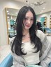 【12/1～19限定】韓国風カット＋髪質改善美髪縮毛矯正￥22,000→￥18,000