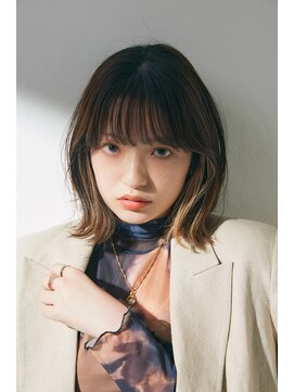 エトル バイ コムマティス 恵比寿駅前店(etre by comme Matisse) 小顔カット×透明感カラー［恵比寿駅/髪質改善］