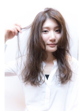 ブロック(BLOCK) 柔らかブルージュセミディ