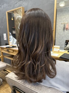 アルファ 我孫子店(alpha) ナチュラルブラウン/ミディアムスタイル/巻き髪/我孫子駅