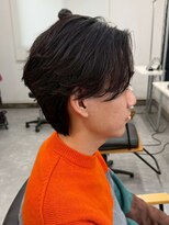 フゥ 宇都宮戸祭(FeU) 宇都宮メンズカットメンズパーマニュアンスパーマセンターパート