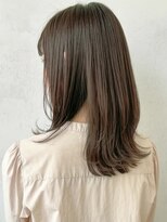 カバーヘア ブリス 川口(COVER HAIR bliss)&nbsp;グレージュブラウン外ハネクラゲウルフカットA13川口20代30代