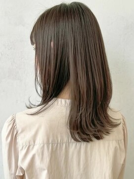 カバーヘア ブリス 川口(COVER HAIR bliss) グレージュブラウン外ハネクラゲウルフカットA13川口20代30代
