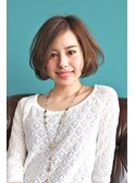大人可愛いショートボブ