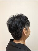 グレイを生かしたベリーショート