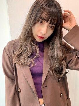 ノット 表参道青山(knot) 【knot】透明感のあるゆるふわセミロング 2