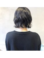 フェンヘアーアイス 中目黒(Fen.hair ici)&nbsp;ボブ デジキュアパーマ ウェーブスタイル