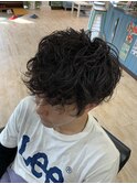 強スパイラルパーマ