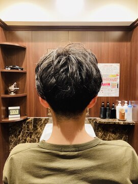 ヒロギンザ 田町店(HIRO GINZA) ナチュラルスパイラルヘア/ビジネスヘア/田町/床屋/理容室