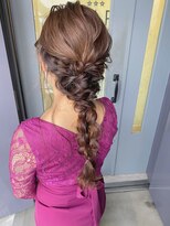 ゆるもこ編みおろしヘアセット.