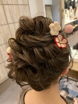 着付けヘアセット専門店 ウィズ(With) お団子ヘアセット