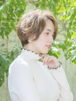 ロンドプロフィール 浦和(Lond profil)&nbsp;デザインカラー厚めバングローライトスリークボブ