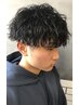 【メンズ】カット+ツイストスパイラルパーマ+2stepトリートメント ¥12500