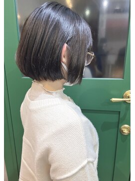 プチメゾントウキョウ(Petit Maison Tokyo) 内巻きショートボブ_ナチュラルブラック