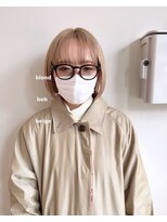 クオン 今泉(quon)&nbsp;【MASAKI】guest snap-blond bob-