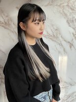 オアシスアヴェダ 立川(OASIS AVEDA) インナーカラー　ホワイト