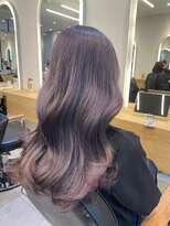 ジーナ 札幌(Zina)&nbsp;髪質改善＊大人かわいい＊パープルピンク【Zina 札幌】