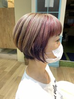 セピアージュ ドゥー(hair beauty clinic salon Sepiage deux)&nbsp;[tadasuke]デザインカラー