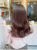 艶カラー×ラベンダーブラウン【韓国/くびれヘア】