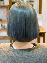 カミビトグロウ(kamibito glow)&nbsp;20代30代大人可愛い髪質改善グレージュストレートボブ透明感