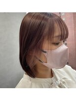 ジエクト カナウ(The Ect canow)&nbsp;ボブインナー/ベージュピンク/ベビーピンク/艶カラー