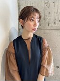 耳掛け簡単スタイリング/大人ショートボブ