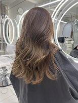 ガガ 心斎橋(GAGA)&nbsp;イメチェン◎ペールベージュ大人ガーリーハッシュカット