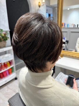 アンドットエス 銀座(and.S) 【and.S銀座】くびレイヤーエモージュイメチェン似合わせカット